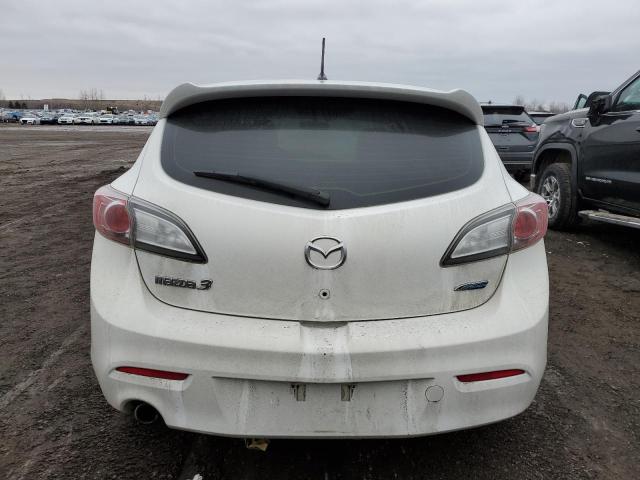 JM1BL1L79D1789537 - 2013 MAZDA 3 I WHITE photo 6