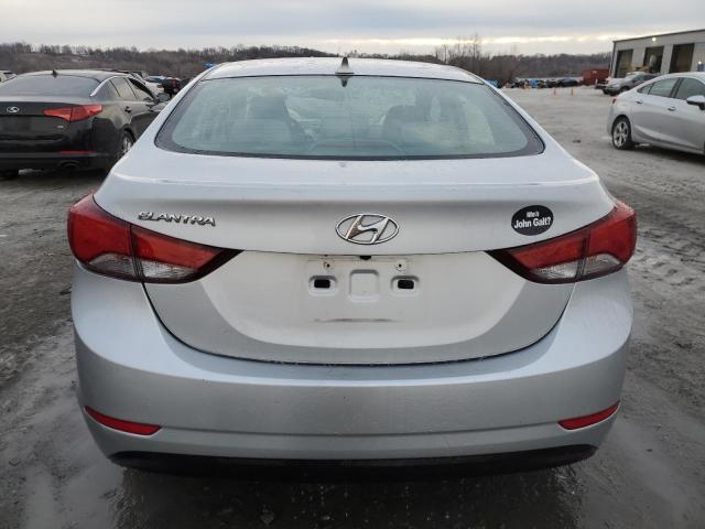 KMHDH4AE6EU055544 - 2014 HYUNDAI ELANTRA SE SILVER photo 6