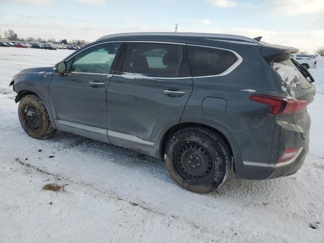 5NMS3CAA0KH073221 - 2019 HYUNDAI SANTA FE SEL GRAY photo 2