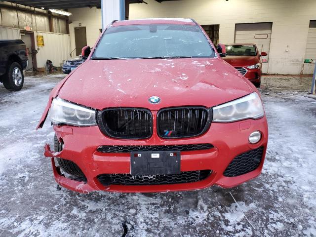 5UXWX9C5XH0T07140 - 2017 BMW X3 XDRIVE28I RED photo 5
