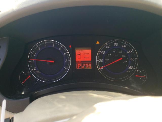 JN1AJ0HR0AM756090 - 2010 INFINITI EX35 BASE Սպիտակ լուսանկար 9