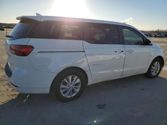 KNDMA5C15F6029399 - 2015 KIA SEDONA L WHITE photo 3