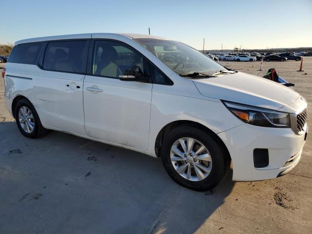 KNDMA5C15F6029399 - 2015 KIA SEDONA L WHITE photo 4