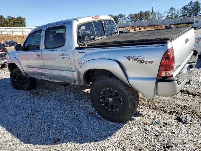 3TMJU62N78M069751 - 2008 TOYOTA TACOMA DOUBLE CAB PRERUNNER SILVER photo 2