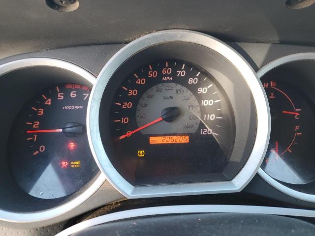 3TMJU62N78M069751 - 2008 TOYOTA TACOMA DOUBLE CAB PRERUNNER SILVER photo 9