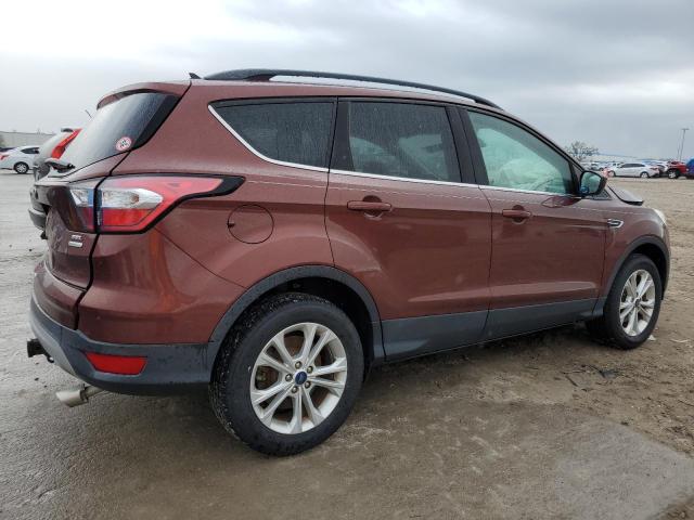 1FMCU0HD7JUB97599 - 2018 FORD ESCAPE SEL BURGUNDY photo 3