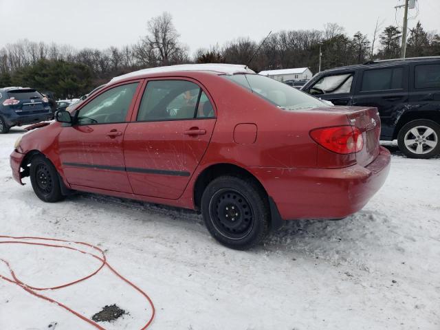 2T1BR32E85C508626 - 2005 TOYOTA COROLLA CE ORANGE photo 2