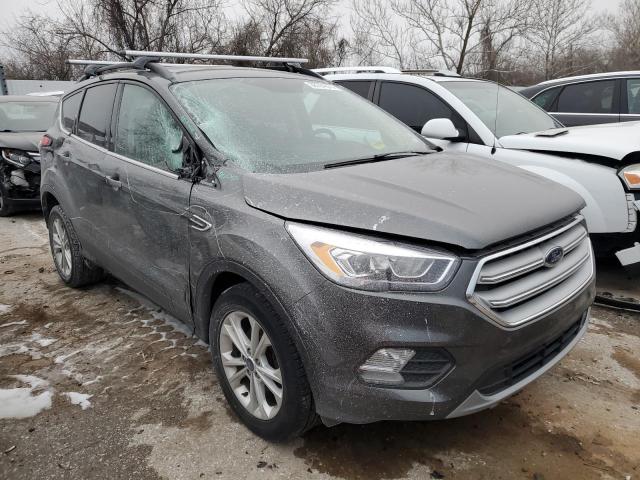 1FMCU0HD8JUB43020 - 2018 FORD ESCAPE SEL GRAY photo 4