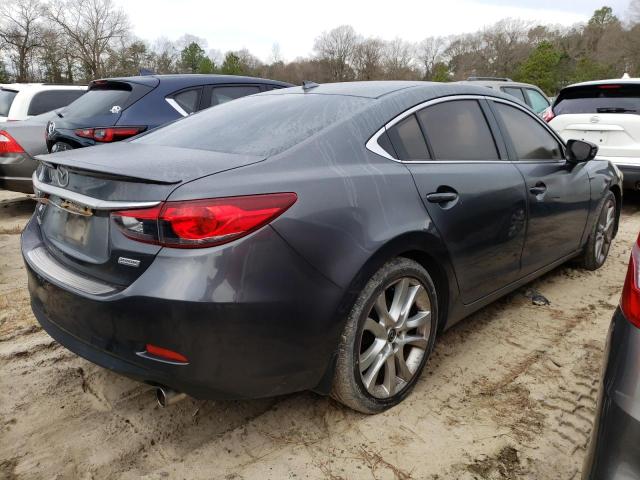 JM1GJ1W5XE1106493 - 2014 MAZDA 6 GRAND TOURING GRAY photo 3