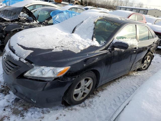 4T1BE46K17U044954 - 2007 TOYOTA CAMRY CE BLACK photo 1