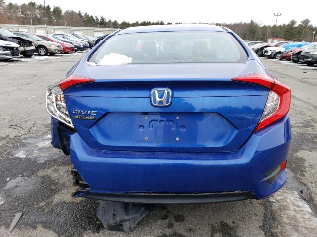 2HGFC2F5XJH584079 - 2018 HONDA CIVIC LX BLUE photo 6