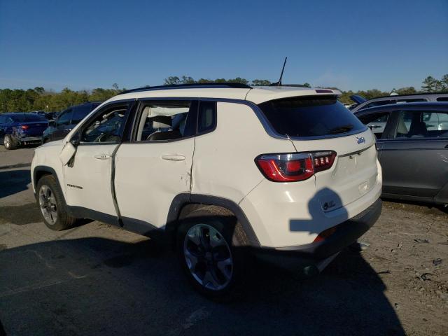 3C4NJCCB2LT187265 - 2020 JEEP COMPASS LIMITED WHITE photo 2