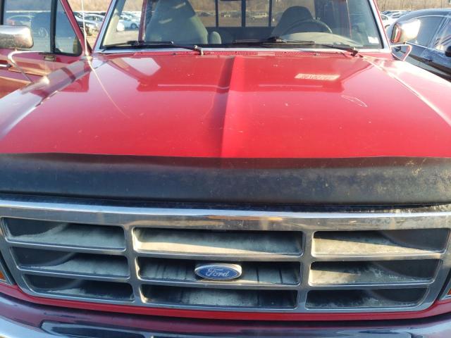 1FTHX26H9VEA76088 - 1997 FORD F250 RED photo 11