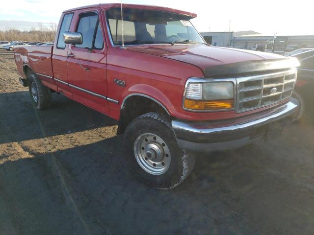 1FTHX26H9VEA76088 - 1997 FORD F250 RED photo 4