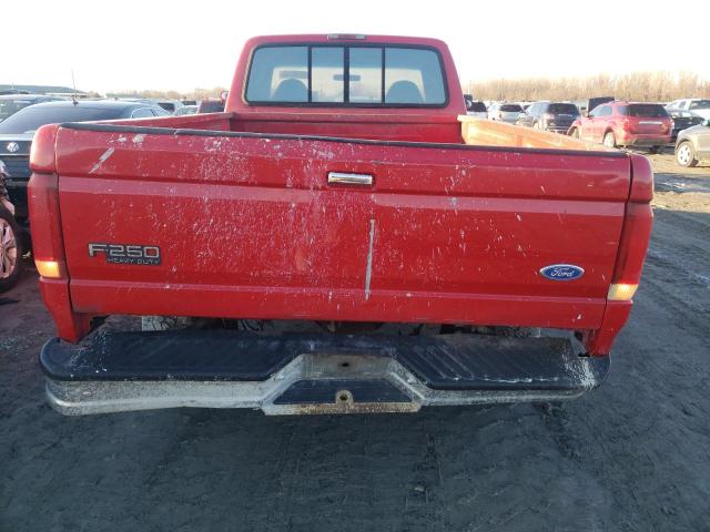 1FTHX26H9VEA76088 - 1997 FORD F250 RED photo 6