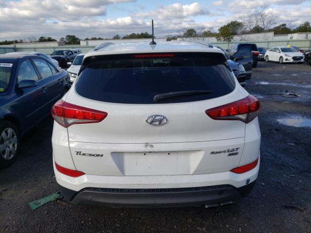 KM8J3CA22GU059868 - 2016 HYUNDAI TUCSON LIMITED WHITE photo 6