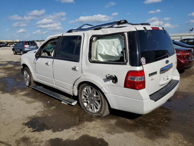 1FMJU1K53BEF15244 - 2011 FORD EXPEDITION LIMITED WHITE photo 2