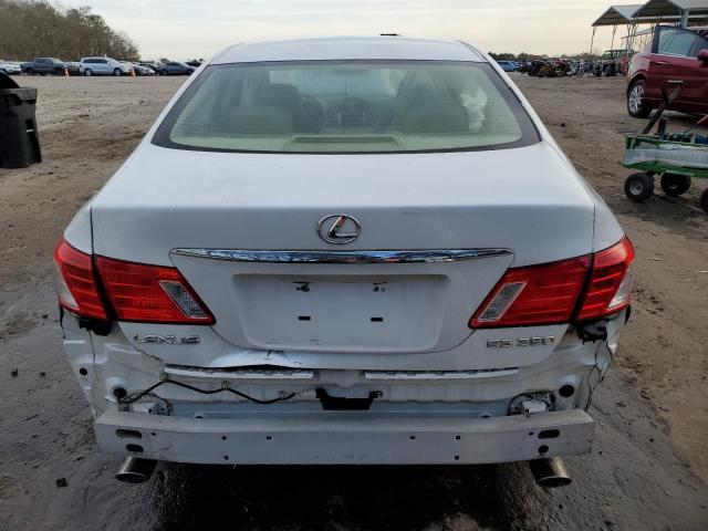 JTHBJ46G272101605 - 2007 LEXUS ES 350 WHITE photo 6