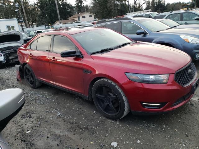 1FAHP2KT1EG117270 - 2014 FORD TAURUS SHO RED photo 4