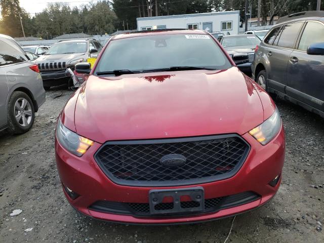 1FAHP2KT1EG117270 - 2014 FORD TAURUS SHO RED photo 5