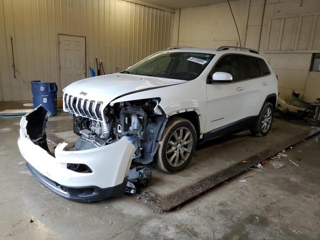 1C4PJLDB2JD523636 - 2018 JEEP CHEROKEE LIMITED WHITE photo 1