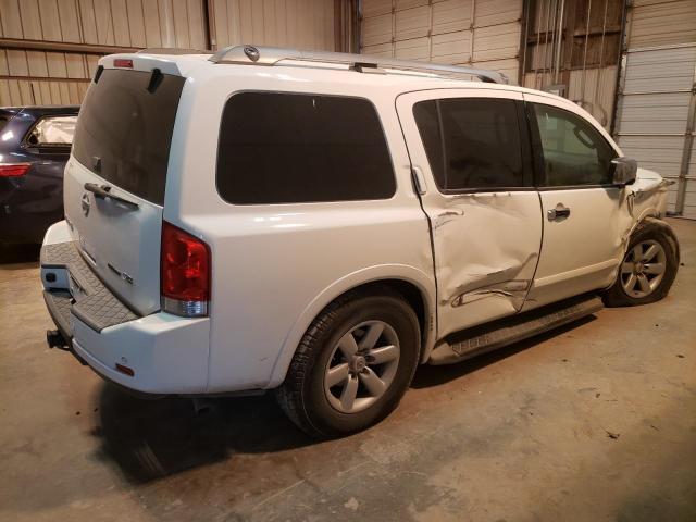 5N1BA0ND1AN604450 - 2010 NISSAN ARMADA SE WHITE photo 3