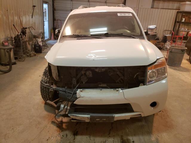 5N1BA0ND1AN604450 - 2010 NISSAN ARMADA SE WHITE photo 5