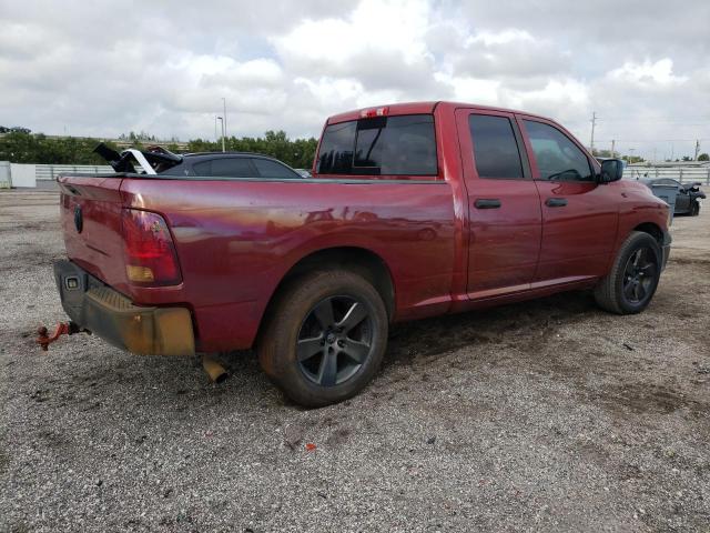 1D3HB18P59S740544 - 2009 DODGE RAM 1500 RED photo 3