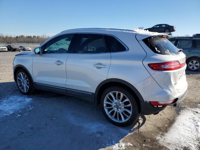 5LMCJ1A94FUJ24862 - 2015 LINCOLN MKC WHITE photo 2