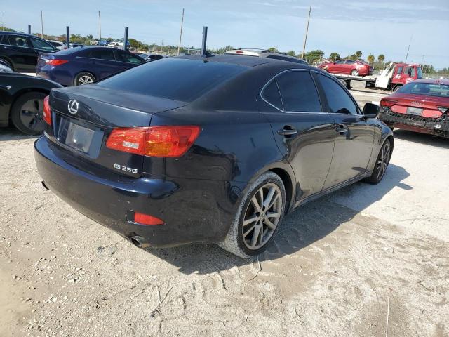 JTHBK262682068292 - 2008 LEXUS IS 250 BLACK photo 3