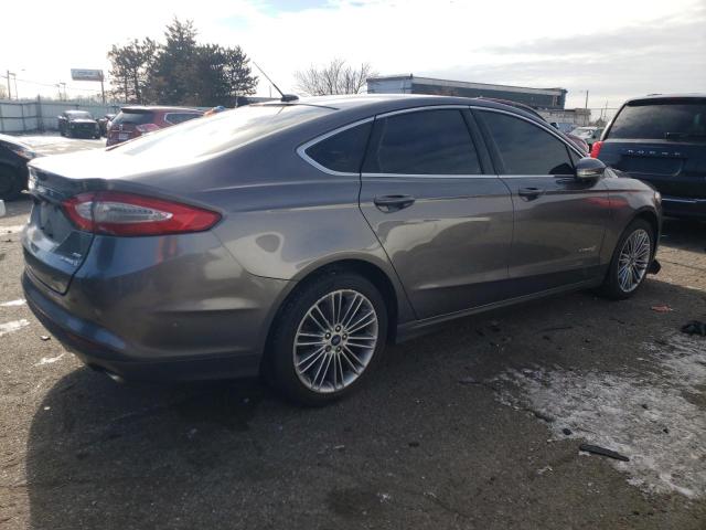 3FA6P0LU1DR272492 - 2013 FORD FUSION SE HYBRID CHARCOAL photo 3