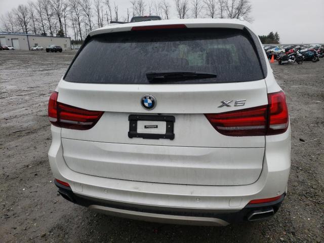 5UXKT0C31H0V97255 - 2017 BMW X5 XDR40E WHITE photo 6