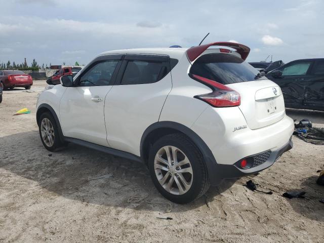 JN8AF5MR1FT509082 - 2015 NISSAN JUKE S WHITE photo 2