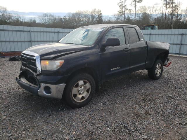 5TFRM5F19BX034280 - 2011 TOYOTA TUNDRA DOUBLE CAB SR5 BLACK photo 1
