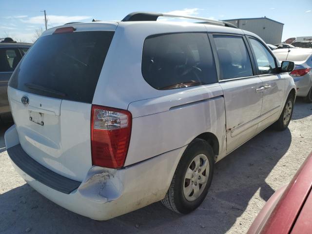 KNDMB233496318386 - 2009 KIA SEDONA EX WHITE photo 3