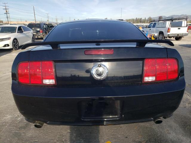 1ZVHT82HX85172141 - 2008 FORD MUSTANG GT BLACK photo 6