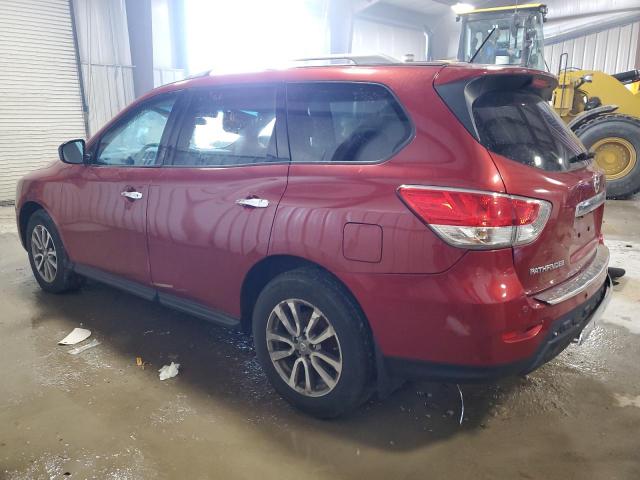 5N1AR2MM3EC645701 - 2014 NISSAN PATHFINDER S BURGUNDY photo 2