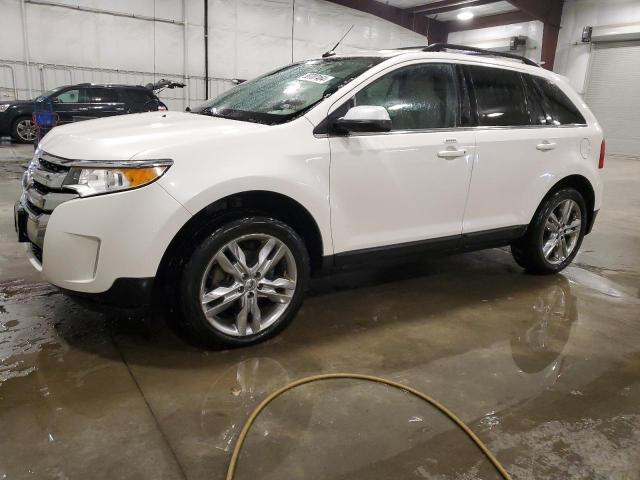 2FMDK3KC8BBB63593 - 2011 FORD EDGE LIMITED WHITE photo 1