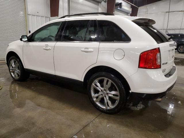 2FMDK3KC8BBB63593 - 2011 FORD EDGE LIMITED WHITE photo 2