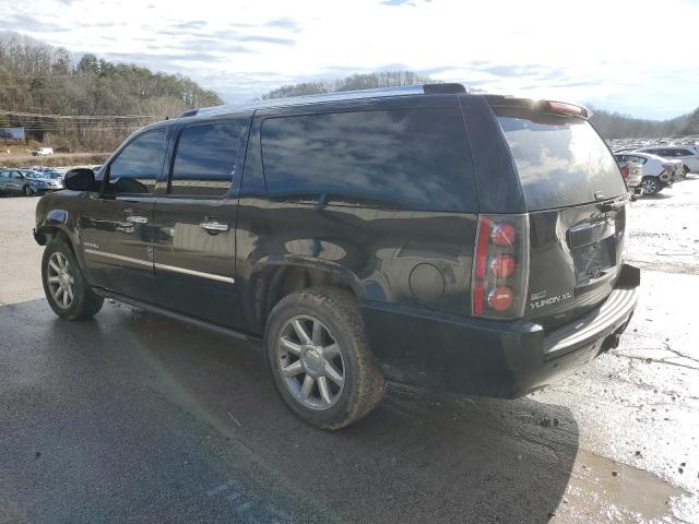 1GKFK062X9R297496 - 2009 GMC YUKON XL DENALI BLACK photo 2