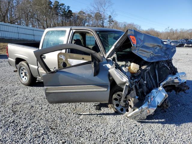 2GCEC13VX71172531 - 2007 CHEVROLET SILVERADO C1500 CLASSIC CREW CAB SILVER photo 4