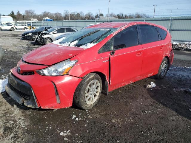 JTDZN3EU4GJ051897 - 2016 TOYOTA PRIUS V RED photo 2