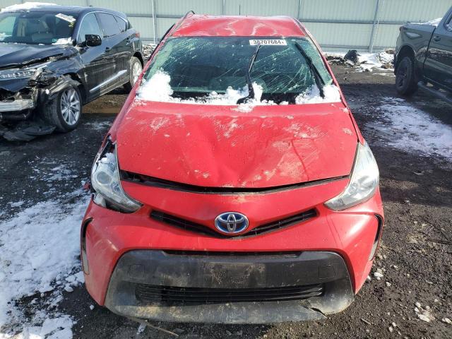 JTDZN3EU4GJ051897 - 2016 TOYOTA PRIUS V RED photo 9