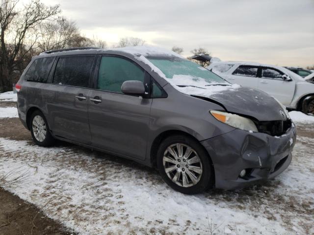 5TDDK3DC8BS007571 - 2011 TOYOTA SIENNA XLE GRAY photo 4