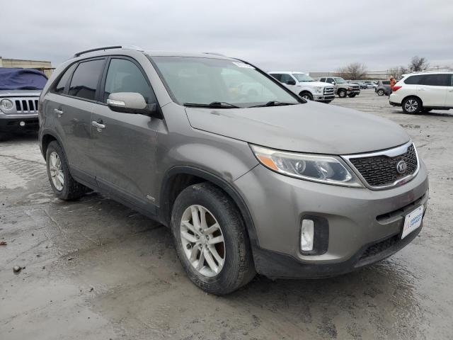 5XYKTCA68EG476924 - 2014 KIA SORENTO LX GRAY photo 4