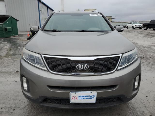 5XYKTCA68EG476924 - 2014 KIA SORENTO LX GRAY photo 5