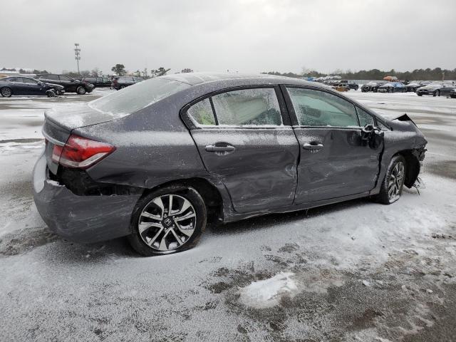 19XFB2F85FE251707 - 2015 HONDA CIVIC EX GRAY photo 3