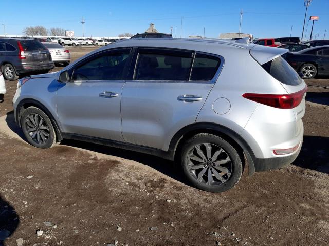 KNDPN3AC3H7234520 - 2017 KIA SPORTAGE EX SILVER photo 2