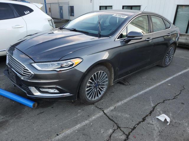 3FA6P0LU3HR253013 - 2017 FORD FUSION SE HYBRID CHARCOAL photo 1