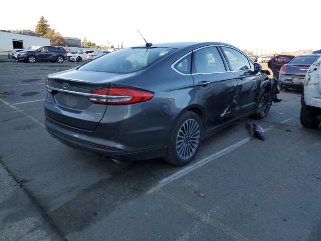 3FA6P0LU3HR253013 - 2017 FORD FUSION SE HYBRID CHARCOAL photo 3